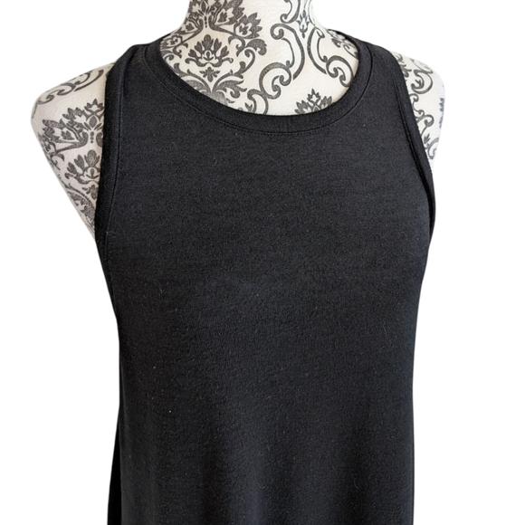 Aritzia Wilfred Free Tank Dress Whimsigoth Witchy Women S Monochrome Slouchy Y2K - Picture 5 of 10